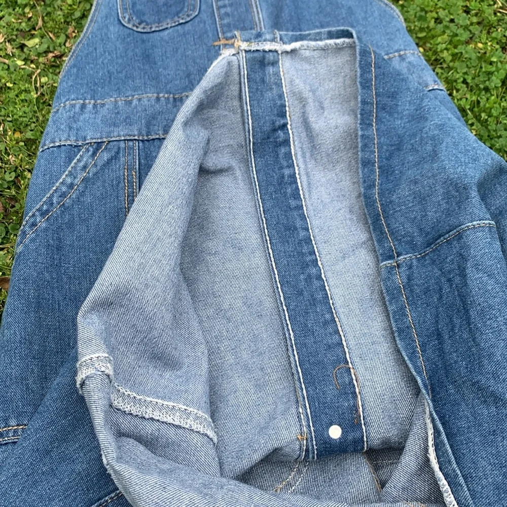 Jean Jumper Overall Dress - Picture 7 of 10